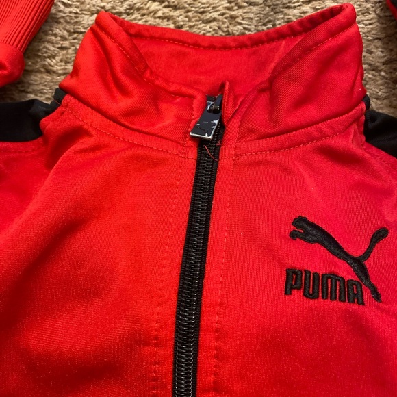 Puma Red Boys Tracksuit matching set - Picture 5 of 6